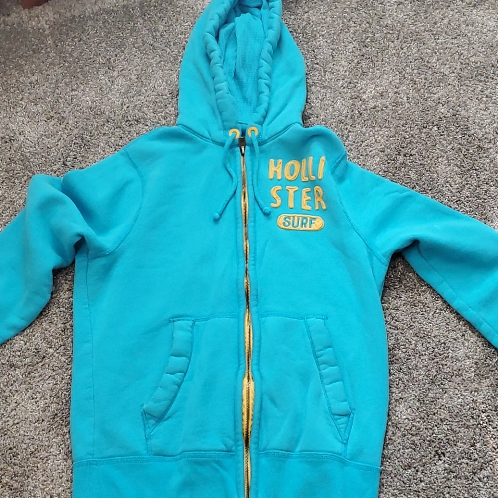 Hollister Full zip hooded sweatshirt